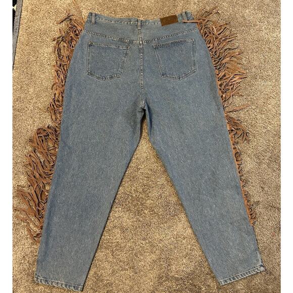Vintage Seruchi Womens Fringe Boho Western Denim Jeans Size 24 Cowgirl - Picture 2 of 8